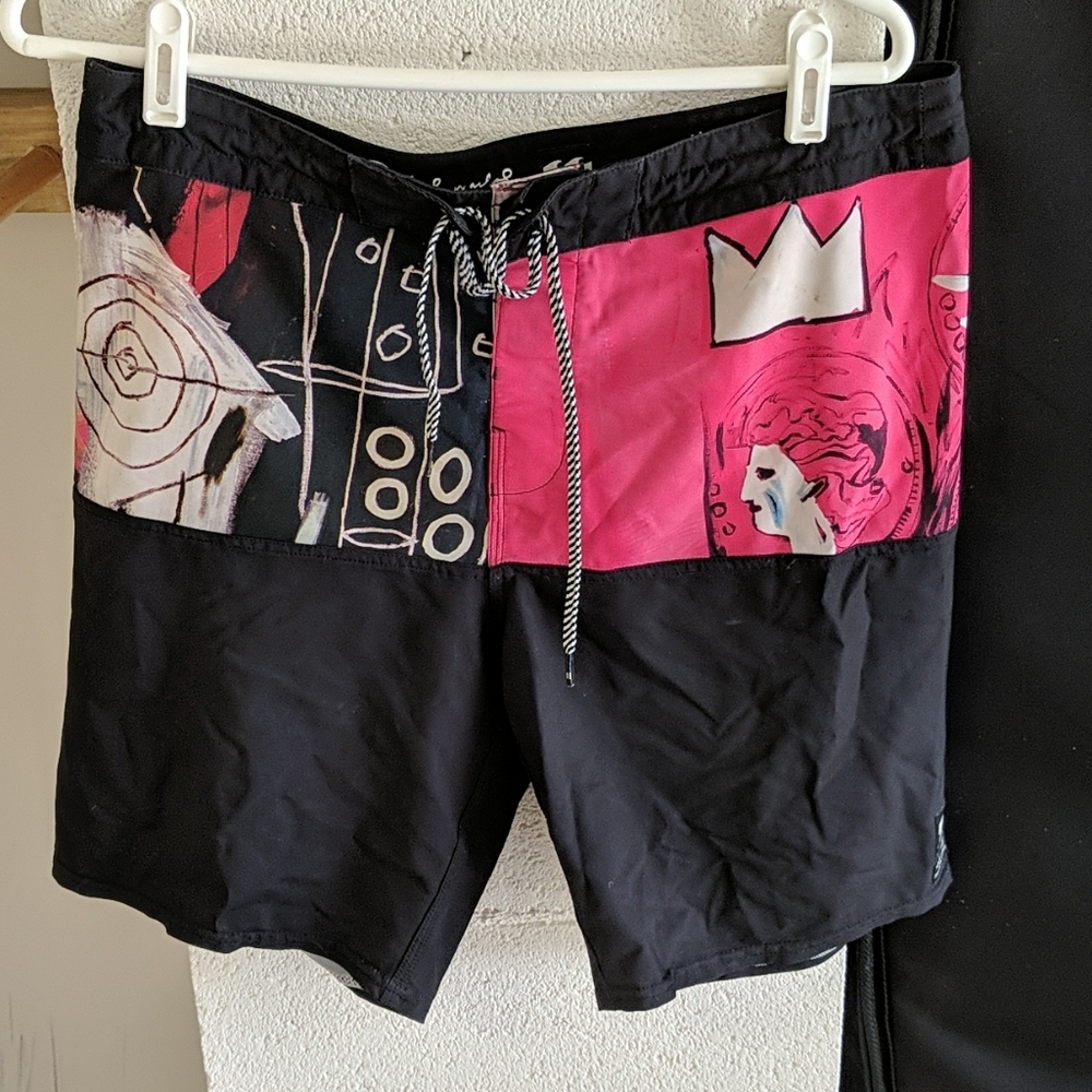 Billabong andy warhol x jean michel basquiat trunk